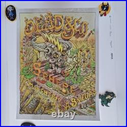 Dead & Company Poster 3-28-2025 Sphere Online Variant Bubble Foil Welker ##/350