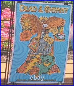 Dead & Company Poster 6/15/23 Citizens Bank Park Philadelphia Gordon Weir Bell