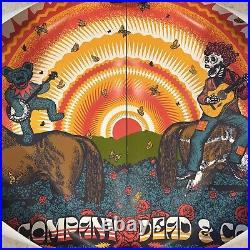 Dead & Company Poster 6/18/2023 SPAC Saratoga Springs 2 Piece Set Concert