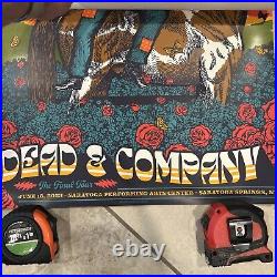 Dead & Company Poster 6/18/2023 SPAC Saratoga Springs 2 Piece Set Concert
