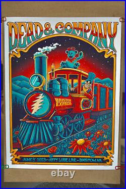 Dead & Company Poster 6/3/2023 Bristow, Va Limited Edition Xxx/2040