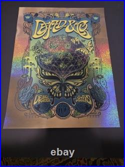 Dead & Company Poster 6-8-2024 Sphere Las Vegas Online Foil Variant ##/300