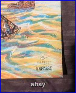 Dead & Company Poster August 2021 Philadelphia Citizens Bank Park