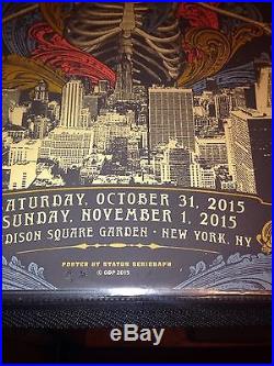 Dead & Company Poster By Status Serigraph AE XX/50 Grateful Dead FTW No Reserve