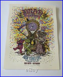 Dead & Company Poster Chase Center SF NYE 2019 Marq Spusta Grateful Dead IN HAND