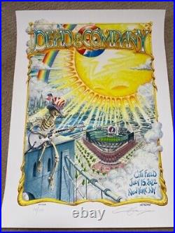 Dead & Company Poster Citifield July 15, 2022 #502/1800 AJ Masthay Signed