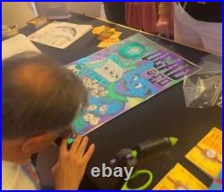 Dead & Company Poster Foil 2025 Sphere Reonegro SIGNED AND STAMPED Show Edition