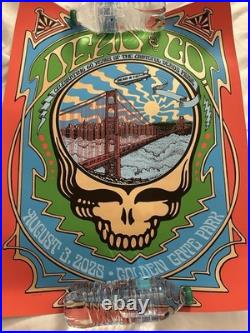 Dead & Company Poster GGP San Francisco 2025 60th Anniversary 8/3/25