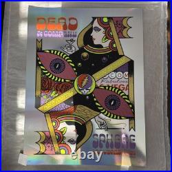 Dead & Company Poster July 6 2024 Sphere Las Vegas Online Foil Variant xx/300