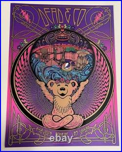 Dead & Company Poster Las Vegas Sphere 4/18/2025 Grateful Dead 380/660