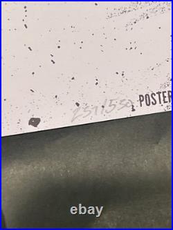 Dead & Company Poster Las Vegas Sphere Foil /530 Billy Kreutzmann Error