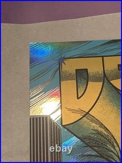 Dead & Company Poster Las Vegas Sphere Foil /530 Billy Kreutzmann Error
