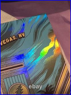 Dead & Company Poster Las Vegas Sphere Foil /530 Billy Kreutzmann Error