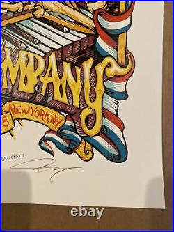 Dead & Company Poster New York Citi Field June 2018 AJ Masthay AE Doodled S/N