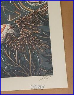 Dead & Company Poster Noblesville 2021 Signed/Numbered By Artist #/100