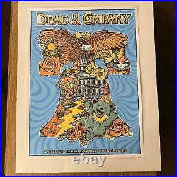 Dead & Company Poster S/N Citizens Park Phila Greg Gordon Gigart Liberty Bell