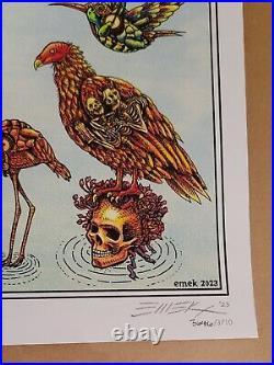 Dead & Company Poster San Francisco 2023 Show Edition Art By EMEK see Pics