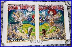 Dead & Company Poster Set 6/24 6/25 Fenway Park Boston Signed Masthay 183