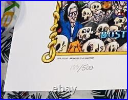 Dead & Company Poster Set 6/24 6/25 Fenway Park Boston Signed Masthay 183