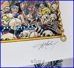 Dead & Company Poster Set 6/24 6/25 Fenway Park Boston Signed Masthay 183