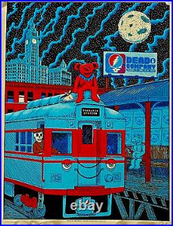 Dead & Company Poster Wrigley Field Chicago Poster OWEN MURPHEY Signed #/2420