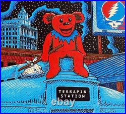 Dead & Company Poster Wrigley Field Chicago Poster OWEN MURPHEY Signed #/2420