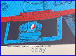 Dead & Company Poster Wrigley Field Chicago Poster OWEN MURPHEY Signed #/2420