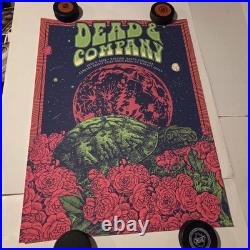 Dead & Company Raleigh June 9, 2018 Poster xxx/450 Coastal Credit Union Park