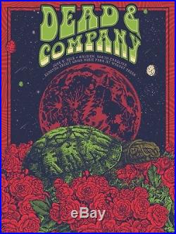 Dead & Company Raleigh Poster Artist Edition Justin Helton