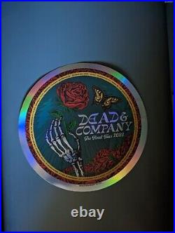 Dead & Company Round Foil Poster 2023 Final Tour Numbered Edition