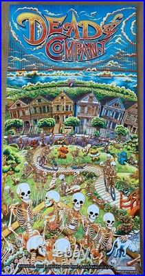 Dead & Company SE 3 POSTER SET Golden Gate Park SF AUG 2025 #/2560 miles tsang