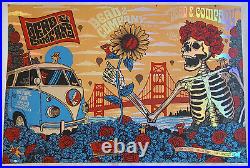 Dead & Company San Francisco 2023 Poster July 14 15 16 Status Oracle FOIL UNCUT