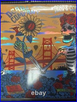 Dead & Company San Francisco 2023 Poster July 14 15 16 Status Oracle FOIL UNCUT
