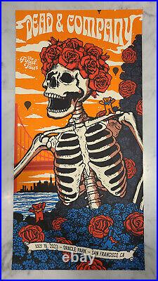 Dead & Company San Francisco 2023 Poster July 16 Status Helton N3 Sunday Oracle