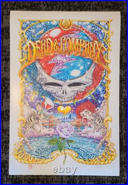 Dead Company San Francisco 2023 Poster July Masthay Oracle Park #438 Bend Corner