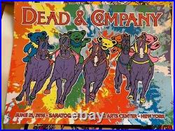 Dead & Company Saratoga Springs 16 GIGART poster 6/21/16