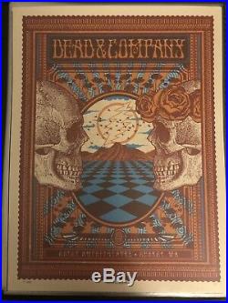 Dead & Company Show Poster, Gorge, George WA 6/28/18 Signed & Numbered