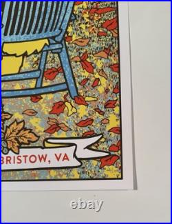 Dead & Company Signed Poster, 6/22/17 Jiffy Lube Live, Bristow, VA Bob Weir