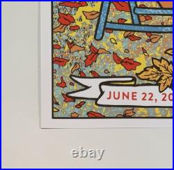 Dead & Company Signed Poster, 6/22/17 Jiffy Lube Live, Bristow, VA Bob Weir
