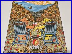 Dead & Company Signed Poster, 6/22/17 Jiffy Lube Live, Bristow, VA Bob Weir