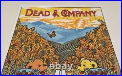 Dead & Company Signed Poster, 6/22/17 Jiffy Lube Live, Bristow, VA Bob Weir