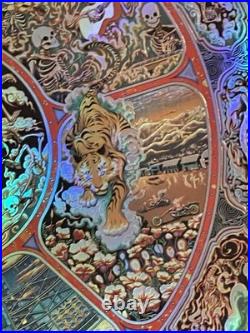 Dead & Company Sphere 2025 RAINBOW FOIL AP Poster Miles Tsang SN xx/45