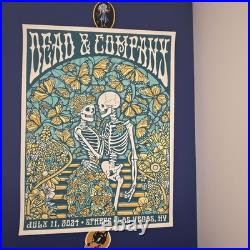 Dead & Company Sphere Foil Poster July 11th SE 456/835 2024 Free Shipping