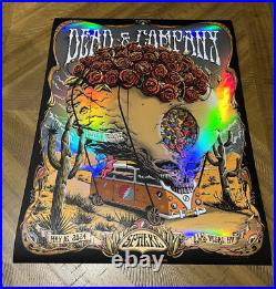 Dead & Company Sphere Las Vegas 5/16/24 Opening Night Neal Williams Foil Poster