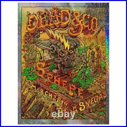 Dead & Company Sphere Las Vegas March 28th, 25 David Welker Poster Web Exc#XX/300