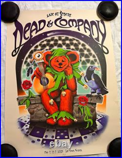 Dead & Company Sphere May 2025 Las Vegas Poster Artist Proof Keenan Shur