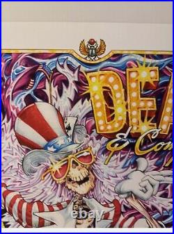 Dead & Company Sphere Poster AJ Mashtay 5/16,17,18 2024 141/1000 24x36 numbered