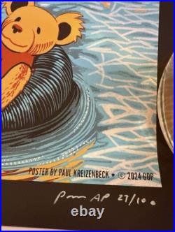 Dead & Company Sphere Poster July 13th 2024 Event 27 /100 AP KREIZENBECK