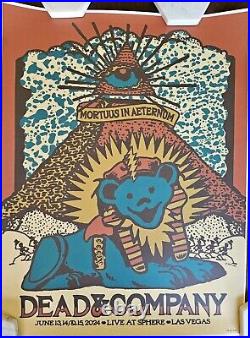 Dead & Company Sphere VIP BUNDLE June 13-15 2024 Sphinx Poster