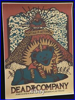 Dead & Company Sphere VIP Duffle 6/13-15'24 Sphinx Poster Oakland Coliseum Pass